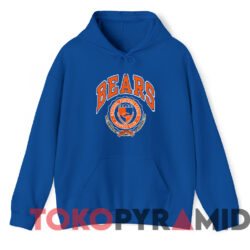 Nutmeg Mills Chicago Bears NFL Member Club Sweatshirt 3 Nutmeg Mills Chicago Bears Nfl Member Club Sweatshirt Blue Hoodie