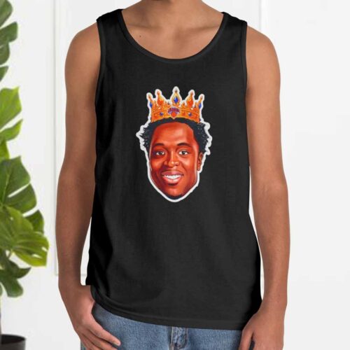OG Anunoby New York Knicks King Game Basketball Tank Top OG Anunoby New York Knicks King Game Basketball Tank Top
