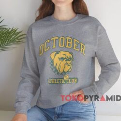 OVO Athletic Club T-shirt 3 OVO Athletic Club T shirt Grey Sweatshirt