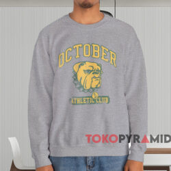 OVO Athletic Club T-shirt 4 OVO Athletic Club T shirt Grey Sweatshirt