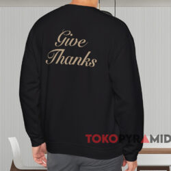 OVO Give Thanks OG Owl Tee Black Sweatshirt