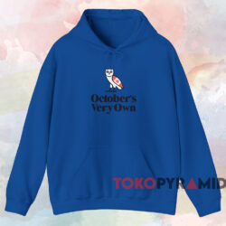 OVO Heritage T-shirt 2 OVO Heritage T shirt Blue Hoodie