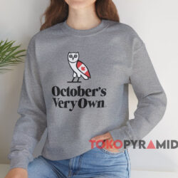 OVO Heritage T-shirt 3 OVO Heritage T shirt Grey Sweatshirt