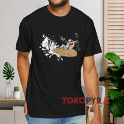 OVO Looney Tunes Tasmanian Devil Snowboard T shirt Black T shirt