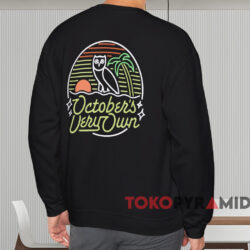 OVO Paradise T shirt Black Sweatshirt