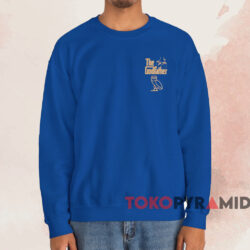OVO The Godfather Logo T-Shirt 4 OVO The Godfather Logo T Shirt Blue Sweatshirt