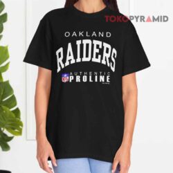 Oakland Raiders 1995 Nfl Authentic Pro Line Black T shirt