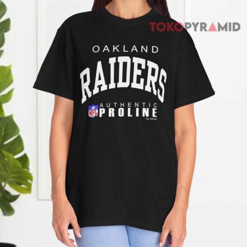 Oakland Raiders 1995 Nfl Authentic Pro Line Black T shirt