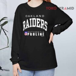 Oakland Raiders 1995 Nfl Authentic Pro Line Long sleeved