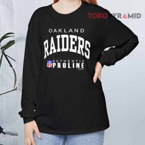 Oakland Raiders 1995 Nfl Authentic Pro Line Long sleeved
