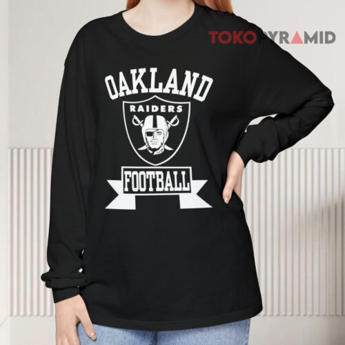 Oakland Raiders Football Vintage Long sleeved Oakland Raiders Football Vintage Long sleeved