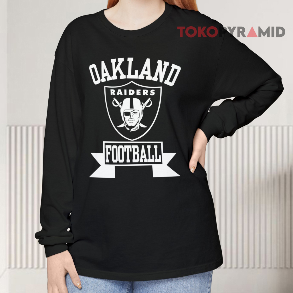 Oakland Raiders Football Vintage Long sleeved Oakland Raiders Football Vintage Long sleeved