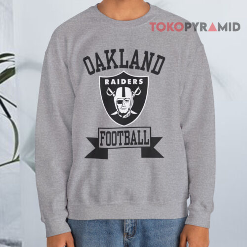 Oakland Raiders Football Vintage Sweatshirt Oakland Raiders Football Vintage Sweatshirt