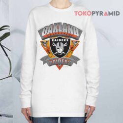 Oakland Raiders Vintage Raider Nation Nfl Long sleeved