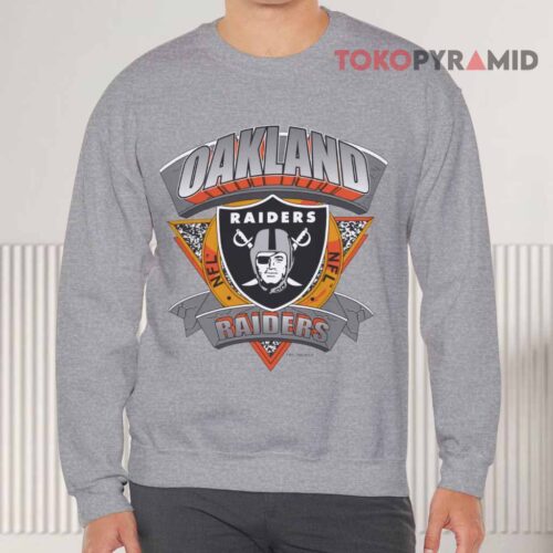 Oakland Raiders Vintage Raider Nation Nfl Sweatshirt