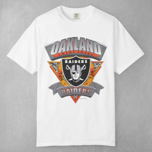 Oakland Raiders Vintage Raider Nation Nfl T shirt