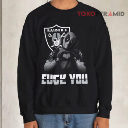 Oakland Raiders X Deadpool Fuck You Sweatshirt