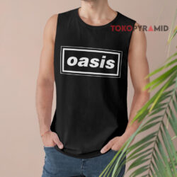 Oasis Band Logo Vintage Tank Top
