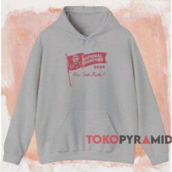 Ohio State Buckeyes 2024 National Champions Flag Shirt 2 Ohio State Buckeyes 2024 National Champions Flag Shirt Grey Hoodie