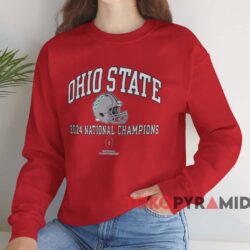 Ohio State Buckeyes College Football Playoff 2024 National Champions Shirt Red Sweatshirt