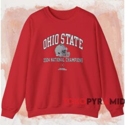 Ohio State Buckeyes College Football Playoff 2024 National Champions Shirt Red Sweatshirt
