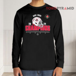 Ohio State Buckeyes Is The 2024 Rose Bowl Champions Quarter Final College Football Playoff Shirt 4 Ohio State Buckeyes Is The 2024 Rose Bowl Champions Quarter Final College Football Playoff Long sleeved