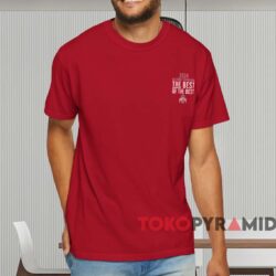Ohio State Buckeyes Score 2024 National Champions Shirt Red T shirt