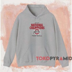 Ohio State Buckeyes Stadium 2024 National Champions Shirt 2 Ohio State Buckeyes Stadium 2024 National Champions Shirt Grey Hoodie