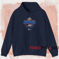 OKC Thunder 2025 NBA Champions Arch Shirt 2 Okc Thunder 2025 Nba Champions Arch Shirt Navy Hoodie