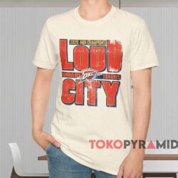 Okc Thunder 2025 Nba Champions Loud City Shirt Beige T shirt