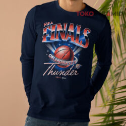 Okc Thunder 2025 Nba Finals Space Long sleeved