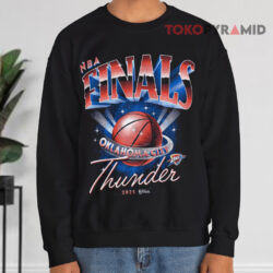 OKC Thunder 2025 NBA Finals Space Shirt 3 Okc Thunder 2025 Nba Finals Space Sweatshirt