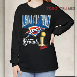 OKC Thunder 2025 NBA Finals Statement Shirt 4 Okc Thunder 2025 Nba Finals Statement Long sleeved