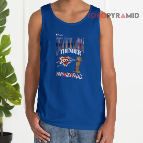 Oklahoma City Thunder 2025 Nba Finals Tank Top Oklahoma City Thunder 2025 Nba Finals Tank Top