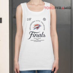 Oklahoma City Thunder 2025 Western Conference Finals Champions Shirt 2 Oklahoma City Thunder 2025 Western Conference Finals Champions Tank Top