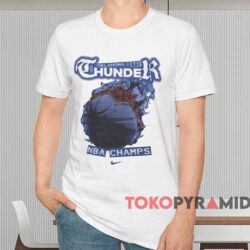 Oklahoma City Thunder Nba Parade Shirt White T shirt