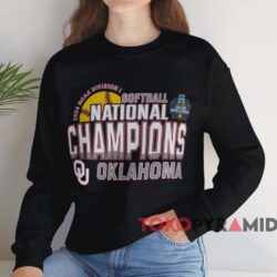 Oklahoma Sooners 2024 Ncaa Softball Women’s College World Series Champions Shirt Black Sweatshirt