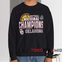 Oklahoma Sooners 2024 Ncaa Softball Women’s College World Series Champions Shirt Black Sweatshirt