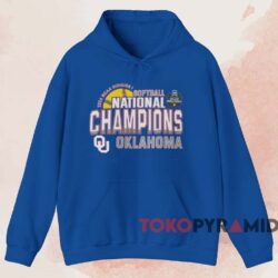 Oklahoma Sooners 2024 Ncaa Softball Women’s College World Series Champions Shirt Blue Hoodie