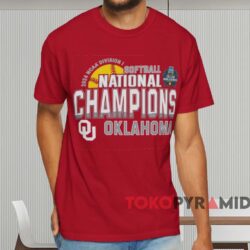 Oklahoma Sooners 2024 Ncaa Softball Women’s College World Series Champions Shirt Red T shirt