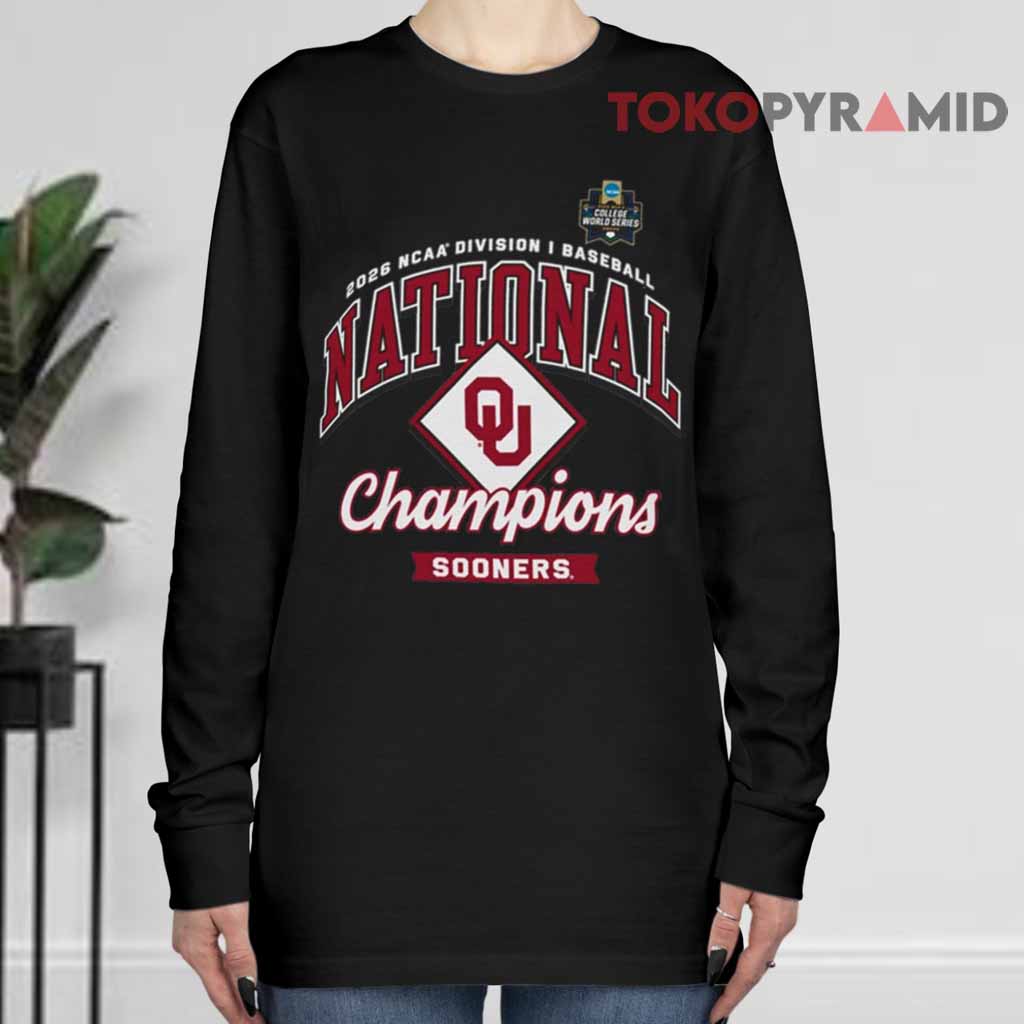 Oklahoma Sooners 2026 National Champions Long sleeved Oklahoma Sooners 2026 National Champions Long sleeved