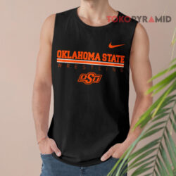 Oklahoma State Cow Wrestling Tank Top