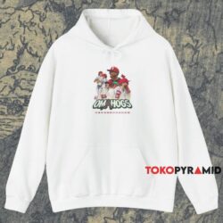Omahogs Arkansas Razorbacks 1979-2025 Shirt 2 Omahogs Arkansas Razorbacks 1979 2025 Shirt White Hoodie