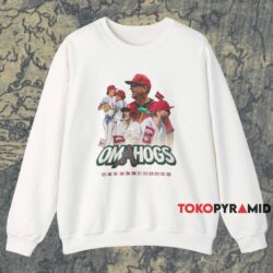 Omahogs Arkansas Razorbacks 1979-2025 Shirt 4 Omahogs Arkansas Razorbacks 1979 2025 Shirt White Sweatshirt