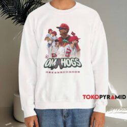 Omahogs Arkansas Razorbacks 1979-2025 Shirt 3 Omahogs Arkansas Razorbacks 1979 2025 Shirt White Sweatshirt