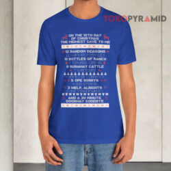 On The 12th Day Of Christmas The Midwest Gave To Me Sweatshirt 2 On The 12th Day Of Christmas The Midwest Gave To Me T shirt