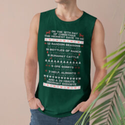 On The 12th Day Of Christmas The Midwest Gave To Me Sweatshirt 3 On The 12th Day Of Christmas The Midwest Gave To Me Tank Top