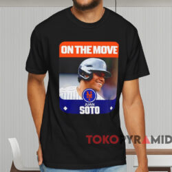 On The Move Juan Soto Shirt Black T shirt