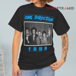 One Direction Four Black T shirt