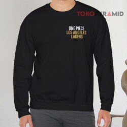 One Piece Jinbe Los Angeles Lakers NBA Shirt 3 One Piece Jinbe Los Angeles Lakers Nba Sweatshirt Front
